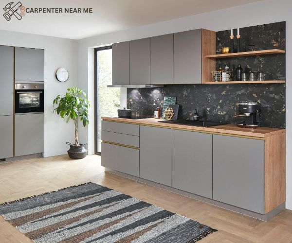 Dramatic and Brash kitchen Cabinet Design